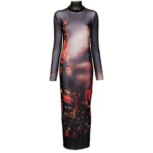 NWT Jean Paul Gaultier Maxi Dress 
Size XL, fit 8-10
Made In Italy 
Retail $720
